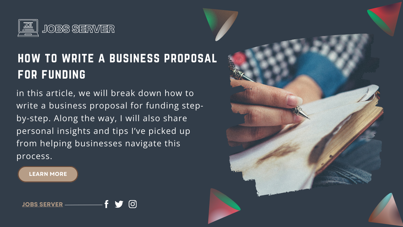 Step By Step On How To Write A Business Proposal For Funding 1 Write A Business Proposal For Funding